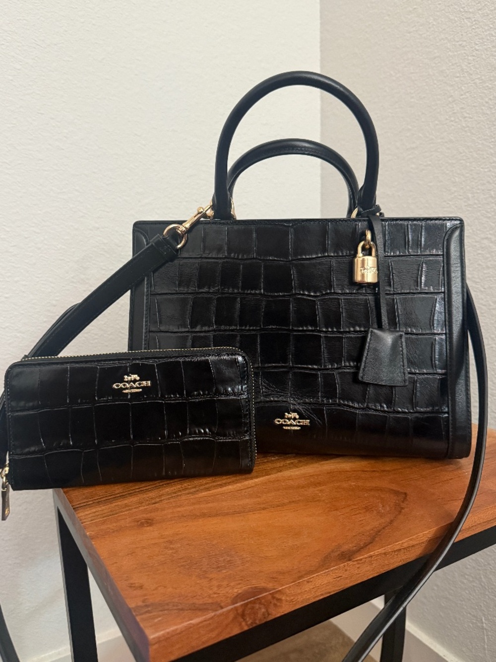 Coach and Wallet set